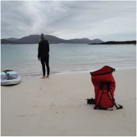 2026 Northcore 30L Dry Bag NOCO67CC - Red