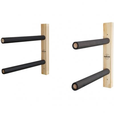 Double Surfboard Rack - Wood
