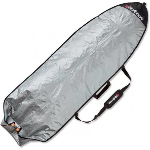 Roll Top 5mm Adjustable 5'4-7'2 Board Bag - Grey