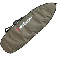 2026 Northcore Aircooled 6'0" Shortboard Surfboard Day / Travel Bag NOCO23A - Olive