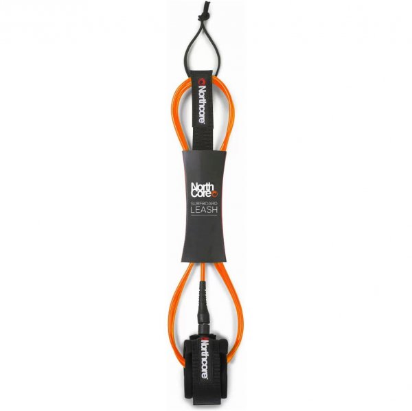 7FT Surfboard Leash - Orange