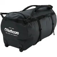 2026 Northcore Wheeled Duffle Bag 110L NOCO123DC - Black / White