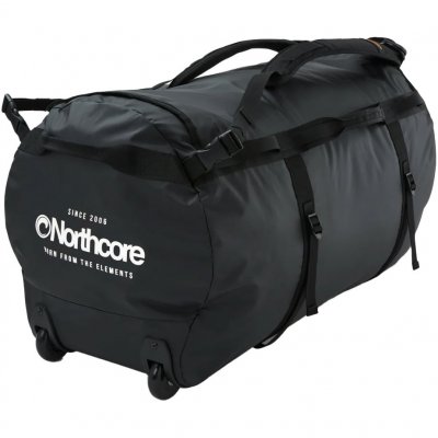 Wheeled Duffle Bag 110L - Black / White