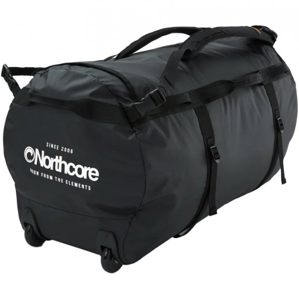 Wheeled Duffle Bag 110L - Black / White