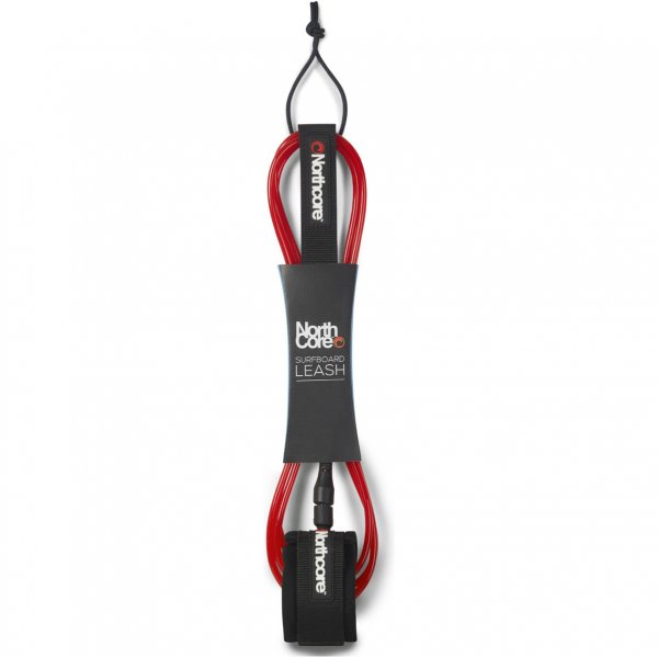 8FT Surfboard Leash - RED