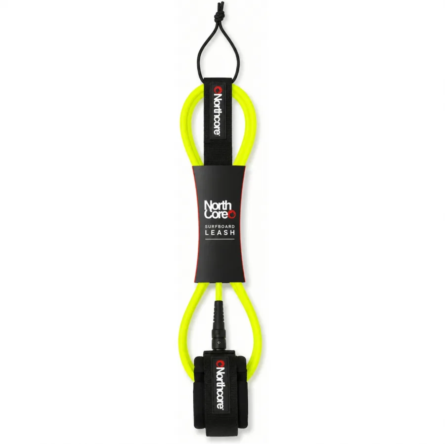 2026 Northcore 7FT Surfboard Leash NOCO55H - Yellow