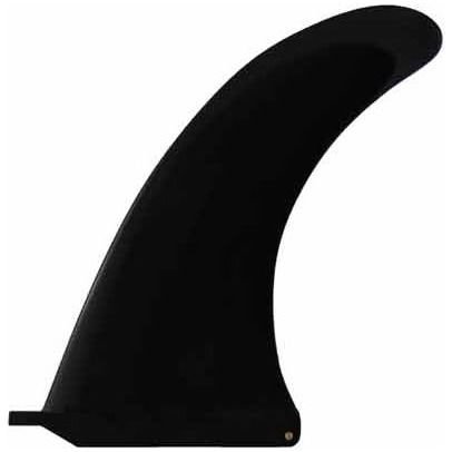 Replacement Nylon Surfboard / Longboard Centre Fins 9" Black