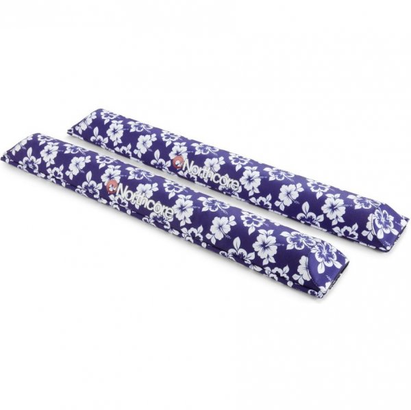 Aerodynamic Roof Rack Wide Load 72cm Pads - Hibiscus