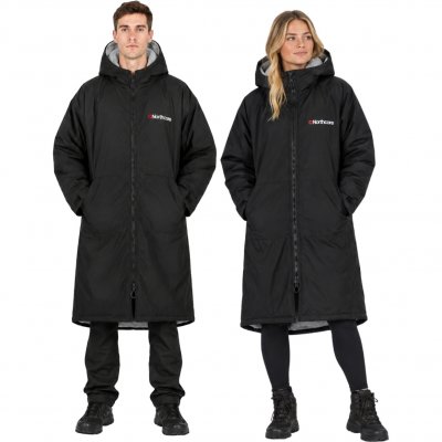 Beach Basha Sport Long Sleeve Changing Robe - Black