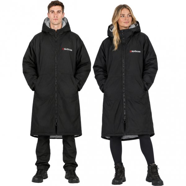 Beach Basha Sport Long Sleeve Changing Robe - Black