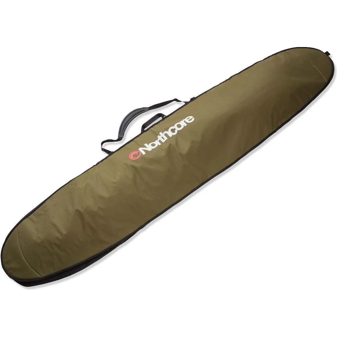 2026 Northcore Aircooled 9'6" Longboard Surfboard Day / Travel Bag NOCO33B - Olive