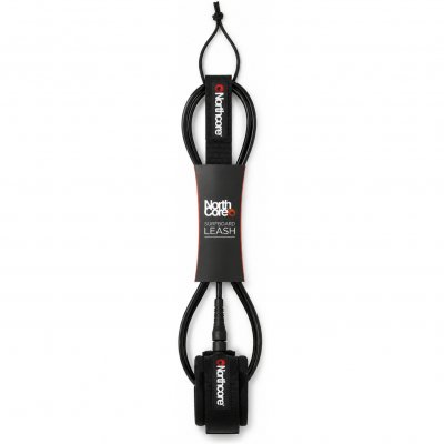 7FT Surfboard Leash - Black