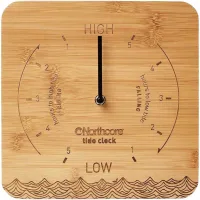 2026 Northcore Desk Top Bamboo Tide Clock NOCO88