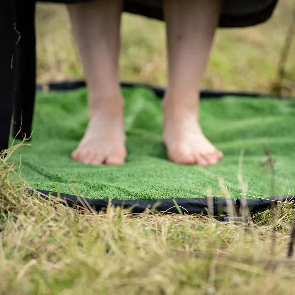 2026 Northcore Grass Waterproof Change Mat / Bag NOCOM02 - Black / Green