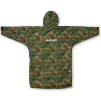 2026 Northcore Beach Basha Sport Long Sleeve Changing Robe NOCO24N - Camo
