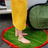 2026 Northcore Grass Waterproof Change Mat / Bag NOCOM02B - Red