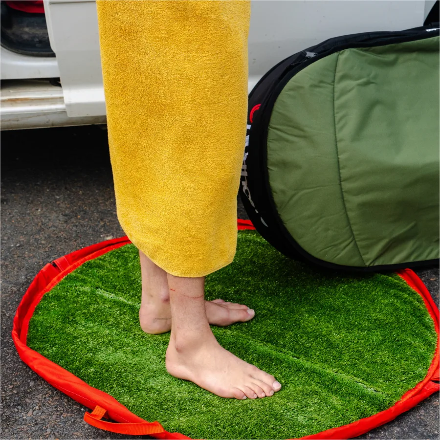 2026 Northcore Grass Waterproof Change Mat / Bag NOCOM02B - Red