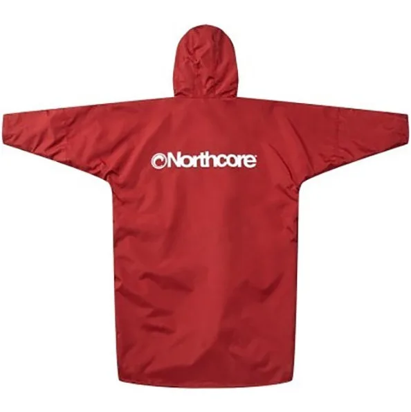 2026 Northcore Beach Basha Pro 4 Season Change Robe NOCO24J - Red