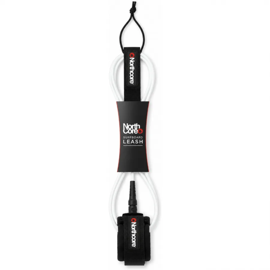 2026 Northcore 7FT Surfboard Leash NOCO55A - White