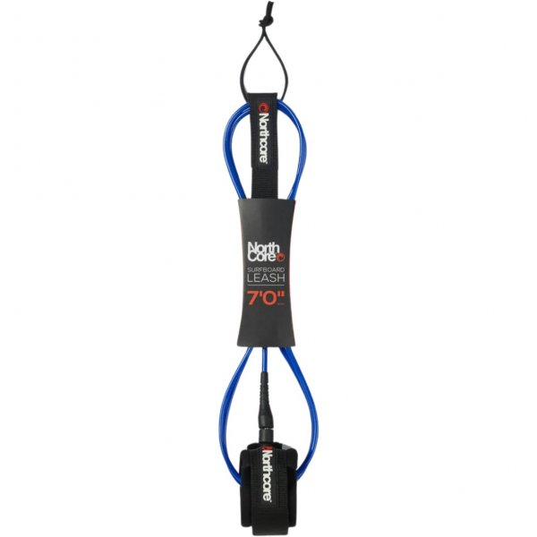 7FT Surfboard Leash - Blue