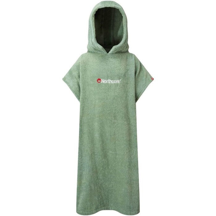 Northcore Beach Basha Changing Robe Childrens - Green