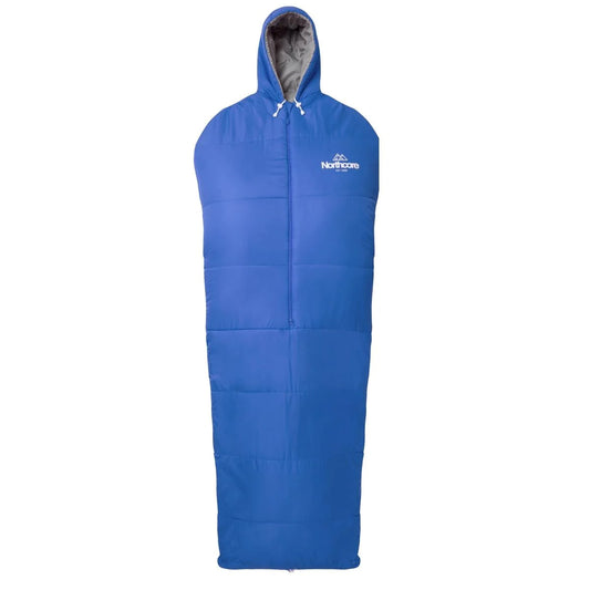 Northcore Sleepwalker - The convertible sleeping bag: L - Blue