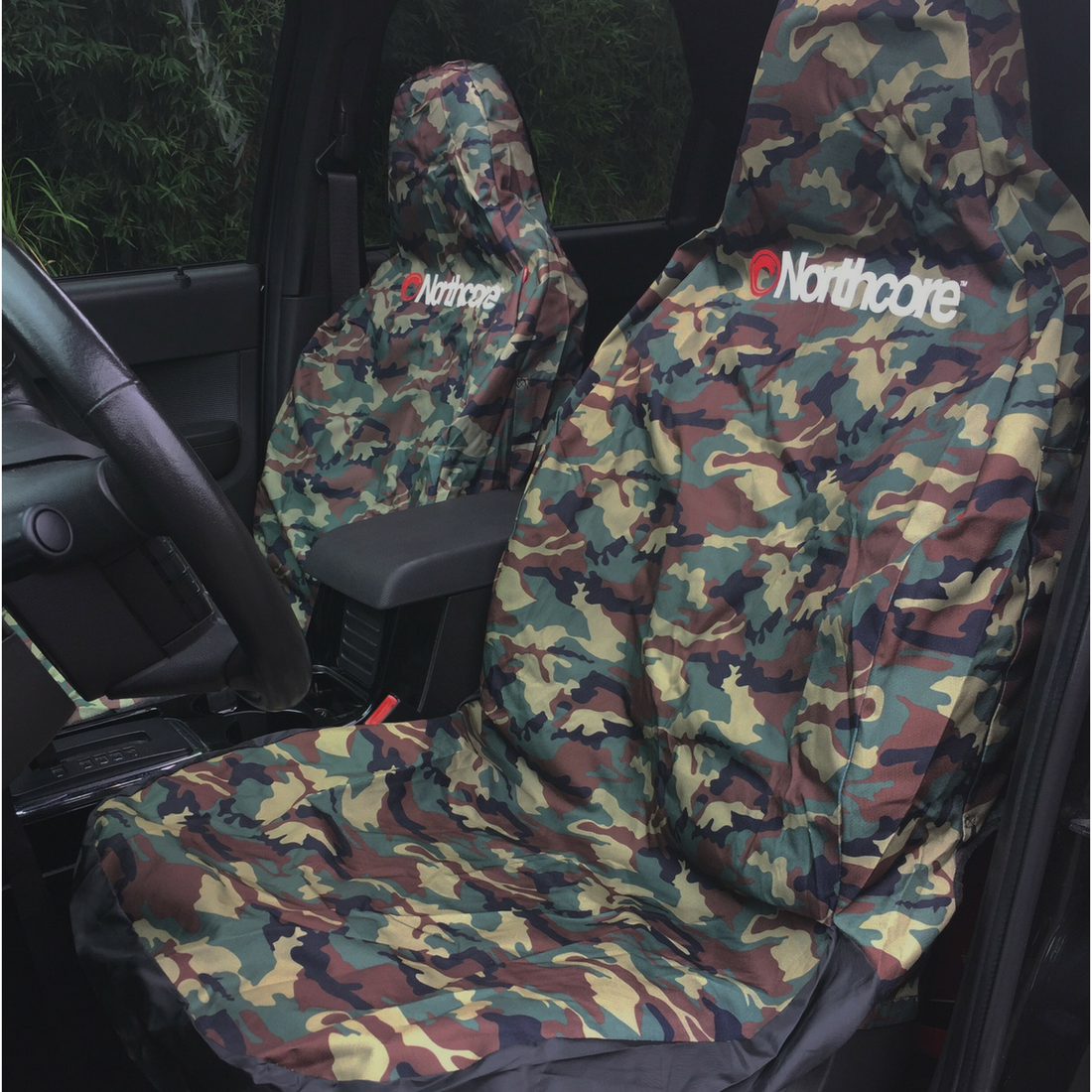 Northcore Waterproof Car Seat Cover Camo