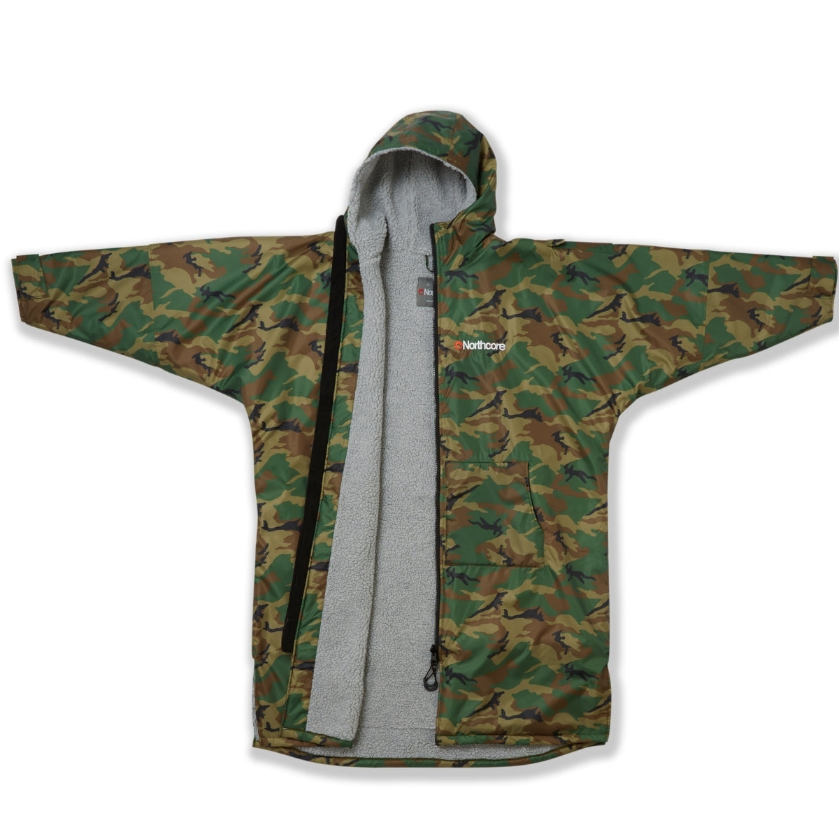 Northcore Beach Basha Sport Changing Robe - Camo