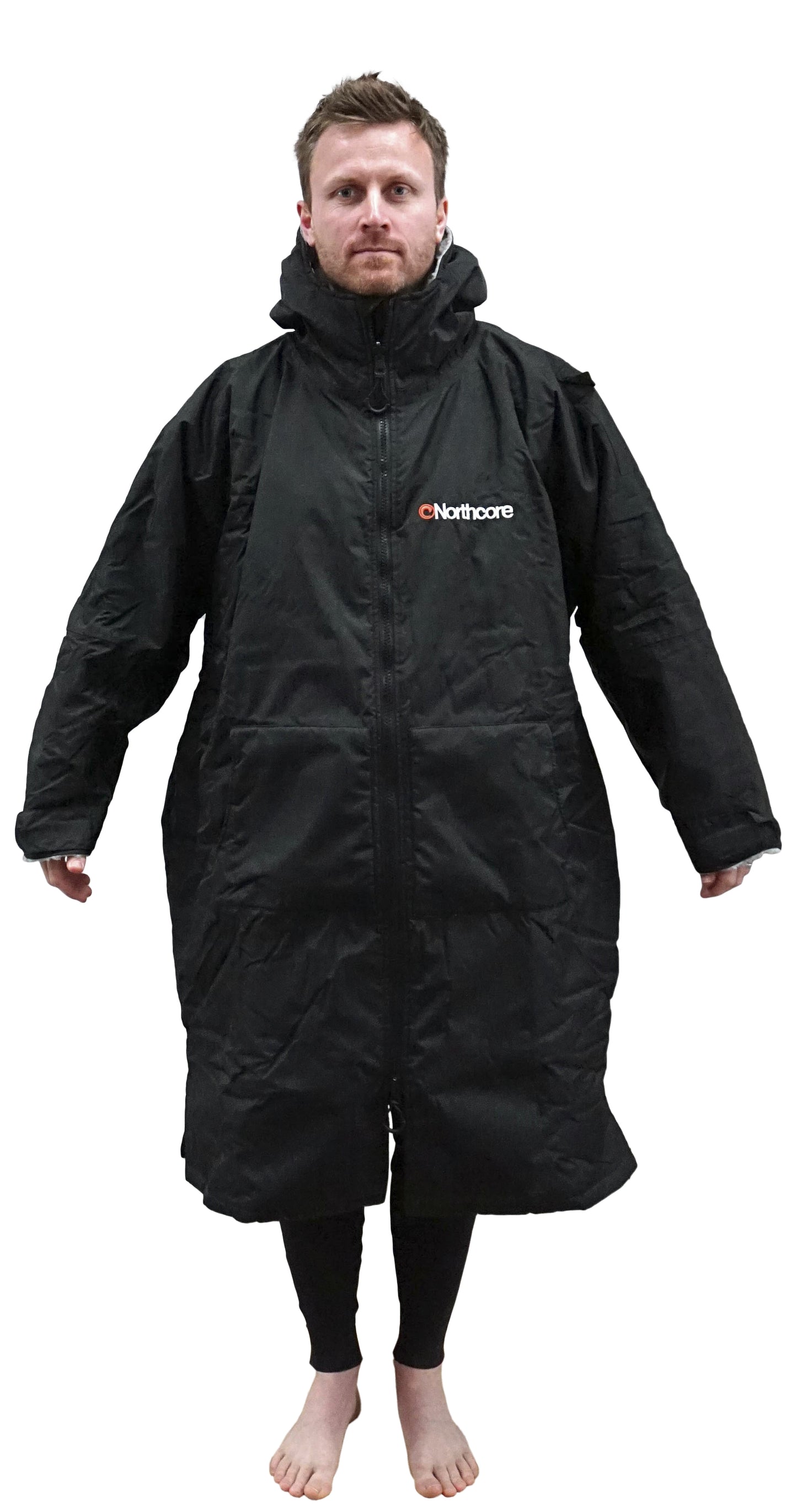Beach Basha Sport Changing Robe - Black