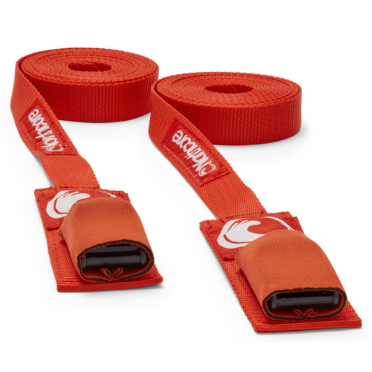 Northcore tie down straps red