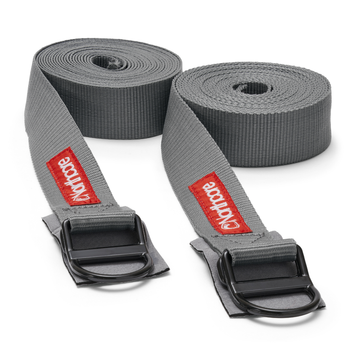 Northcore D-Ring Tie Down Straps Grey