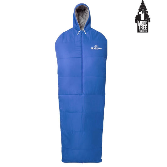 Northcore Sleepwalker - The convertible sleeping bag: S/M - Blue