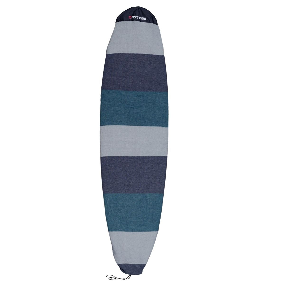 Northcore Retro Stripe Mini-Mal & Longboard Surfboard Sock- 7'6"