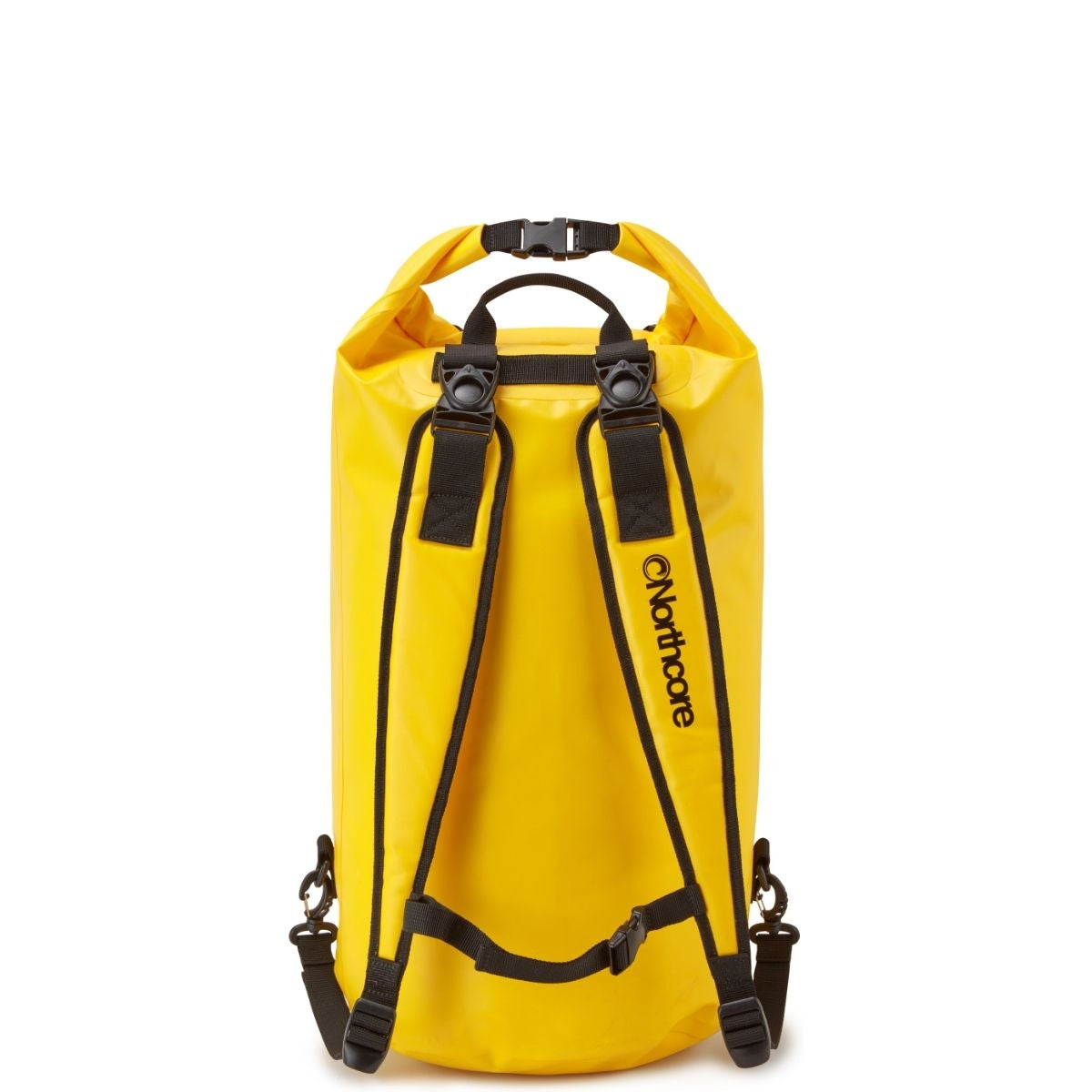 Northcore Waterproof Dry Bag Backpack Yellow 20l Back