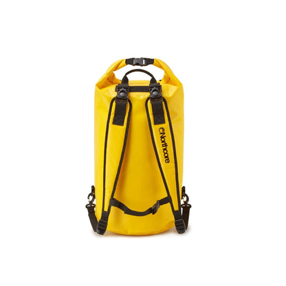Northcore Waterproof Dry Bag Backpack Yellow 20l back