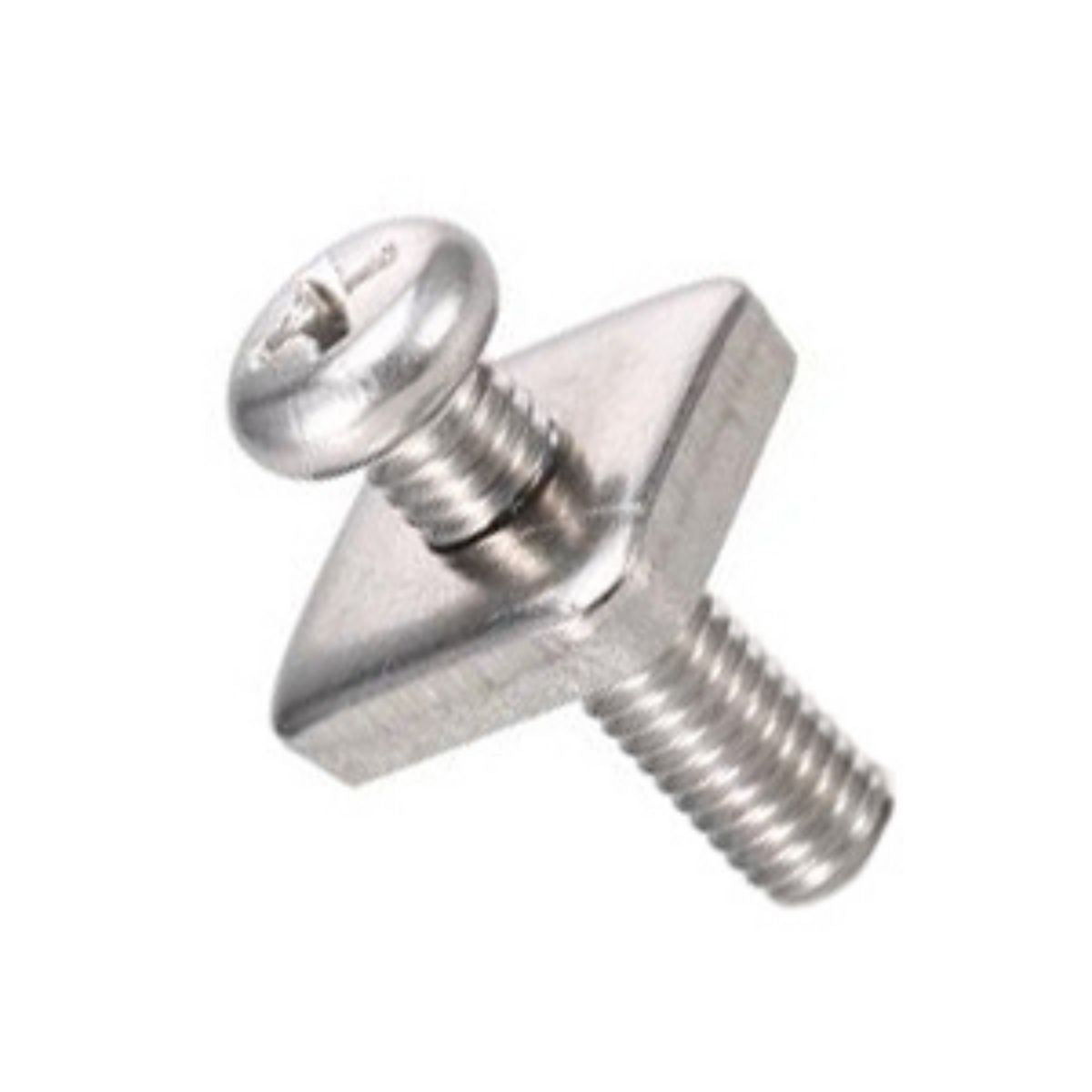 Northcore Longboard Screw and Plate - Silver