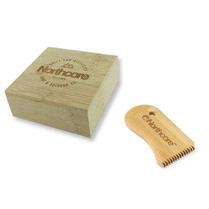 Bamboo Wax Comb and Box Gift Set