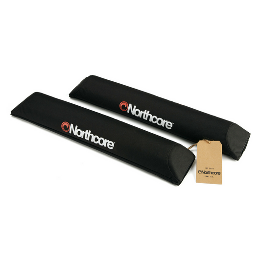 Aerodynamic Roof Bar Pads- Black